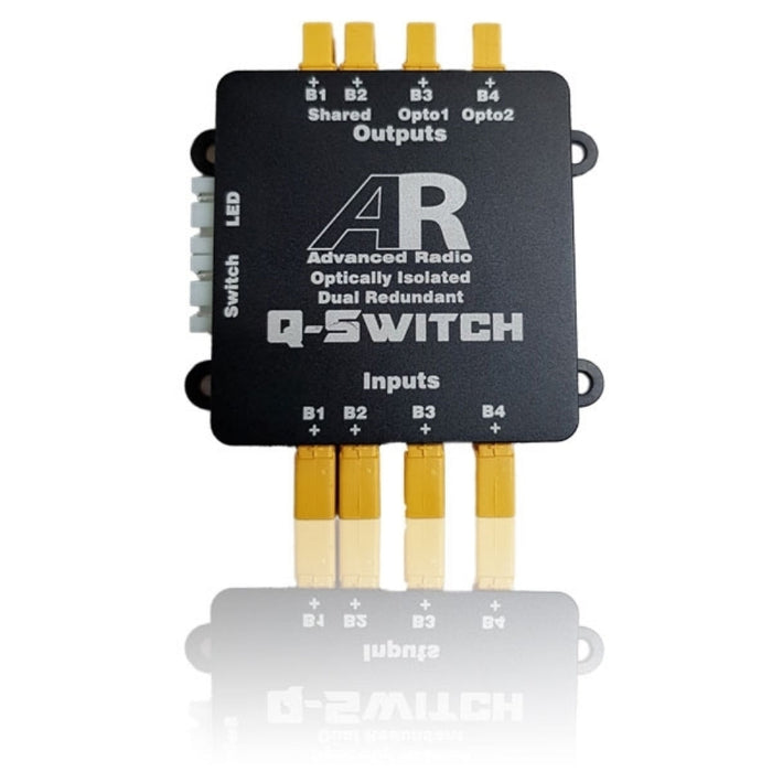 ADVANCED RADIO AR  OPTICALLY ISOLATED DUAL REDUNDANT Q SWITCH