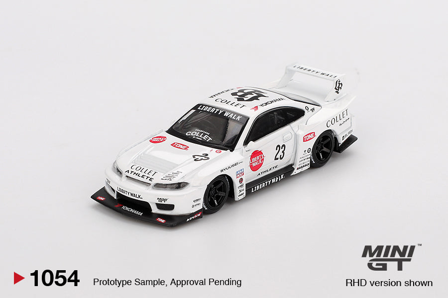Imported Mini GT Nissan LB-Super Silhouette S15 Silvia Athlete Die-Cast Car