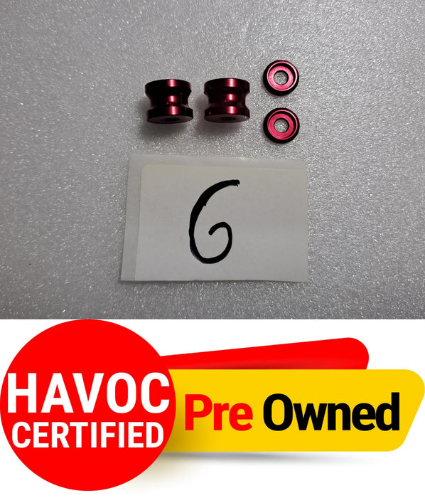 ALIGN TREX MOUNTING BOLTS  WITH WASHERS 7MM X 10MM (PACK OF 2) PRE OWNED QUALITY