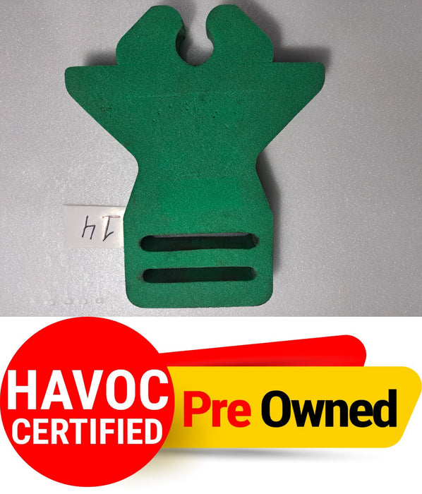 600 SIZE HELICOPTER BLADE HOLDER (GREEN) PRE OWNED QUALITY