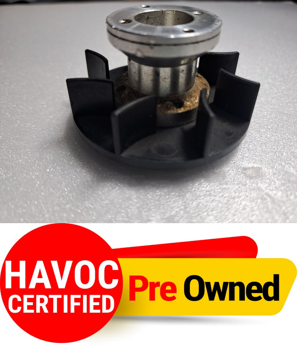NITRO ENGINE COOLING  FAN WITH CLUTCH  MOUNT FOR HELI 50 SIZE PRE OWNED QUALITY