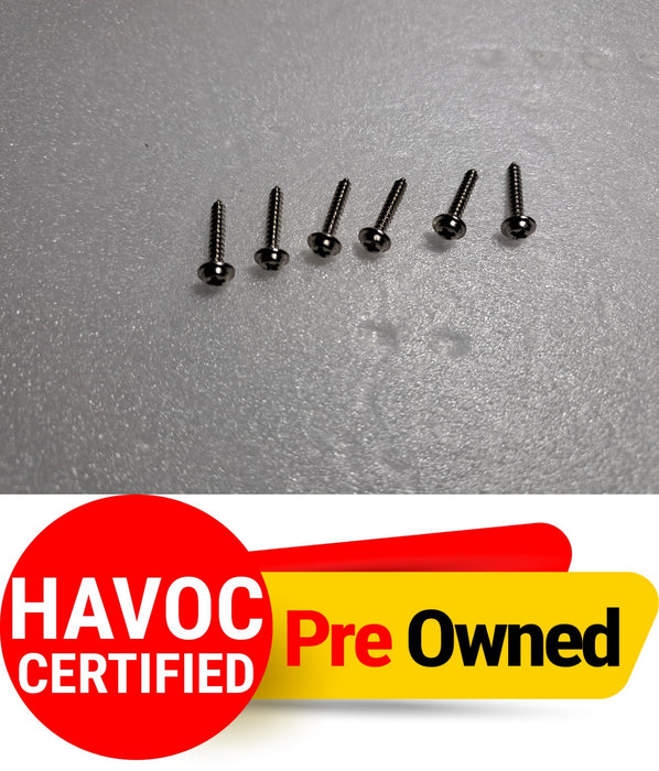 SELF TAPPING SCREWS 2MMX10MM(PACK OF 6) PRE OWNED QUALITY