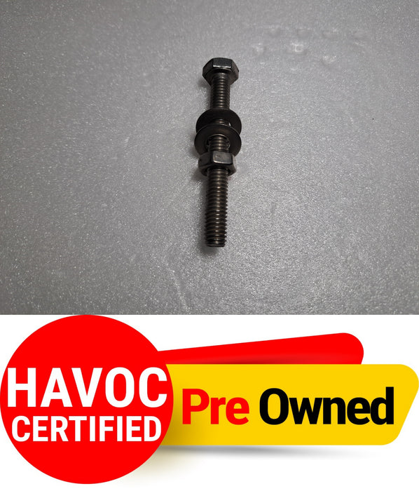 NUT BOLT WITH WASHER SET 50MM X 6MM PRE OWNED QUALITY