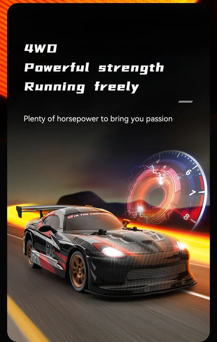 SPEEDY 4WD CHEETAH Q116 JJRC 1 / 16  DODGE DRIFTING CAR WITH LED
