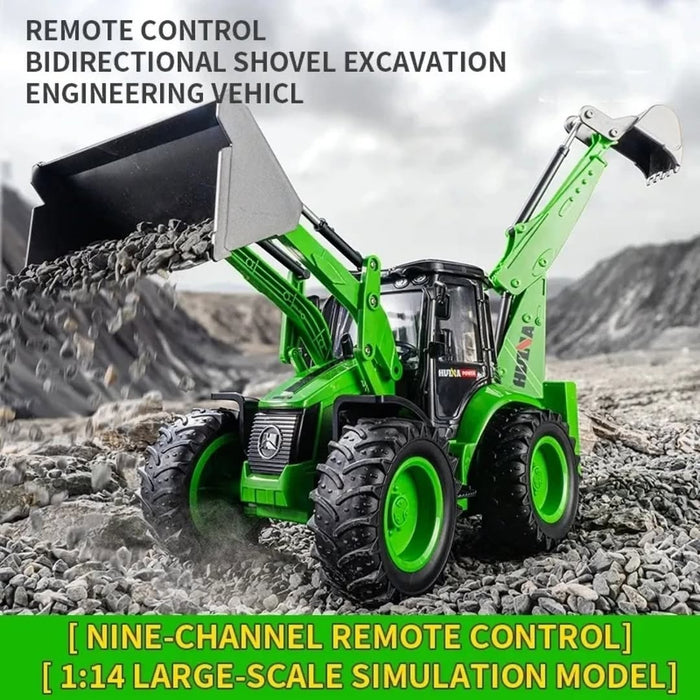 HUINA 1579 RC BACKHOE LOADER SCALE 1/14