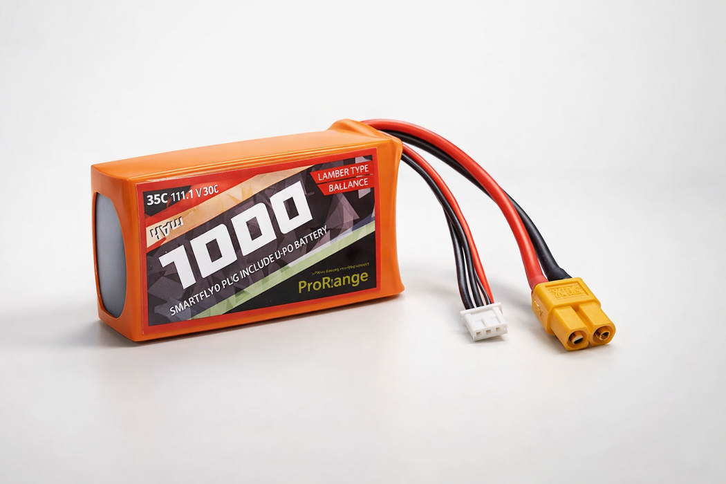 11.1V 1000MAH 3S 30C LI PO BATTERY PACK
