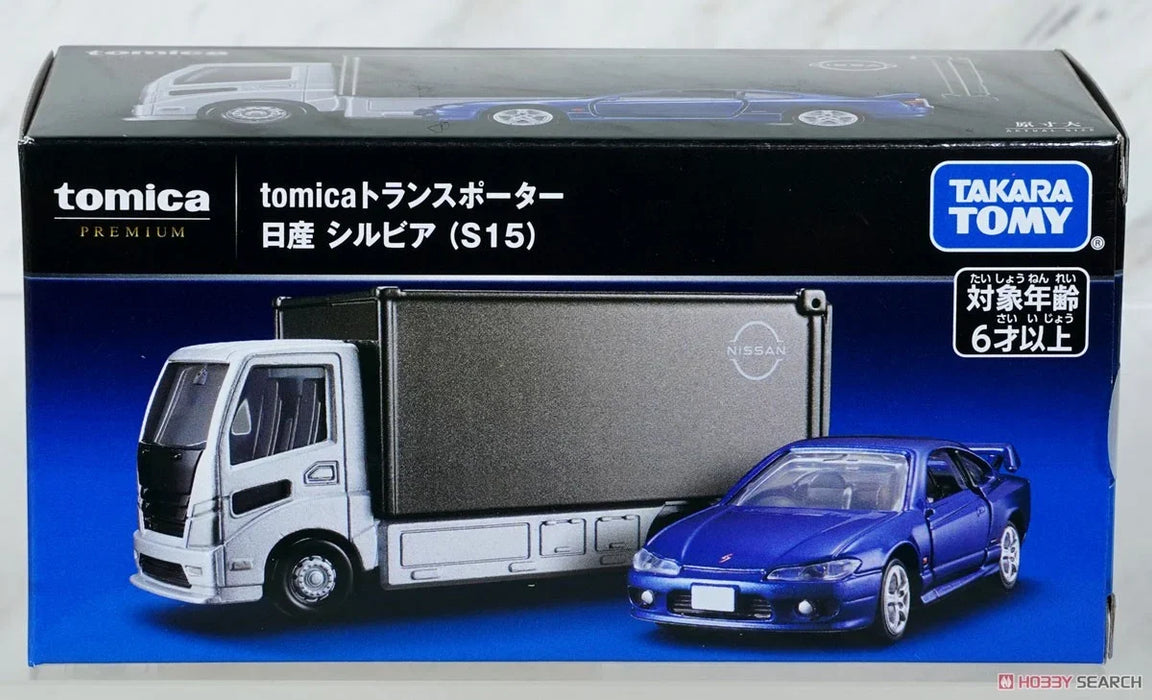TOMICA PREMIUM NISSAN SILVIA (S15) TRANSPORTER 936596