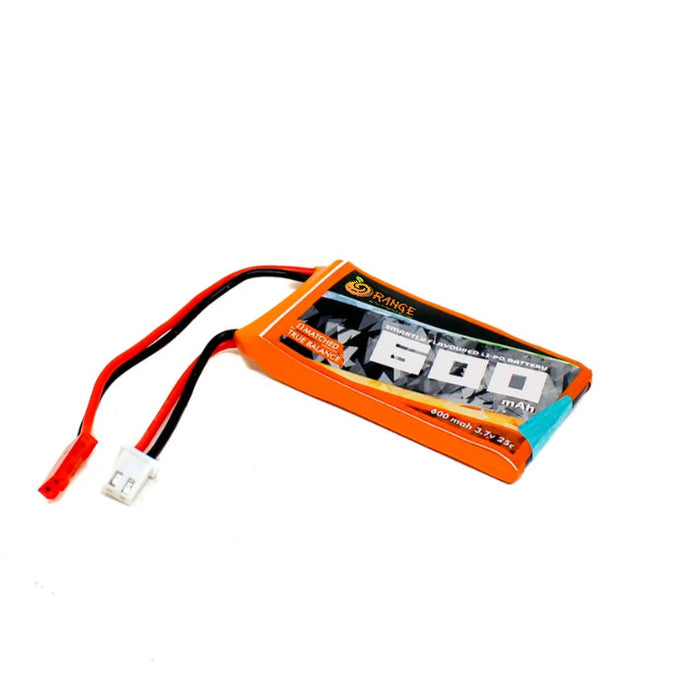 LIPO 3.7V 600MAH 25C 1S ORANGE BATTERY