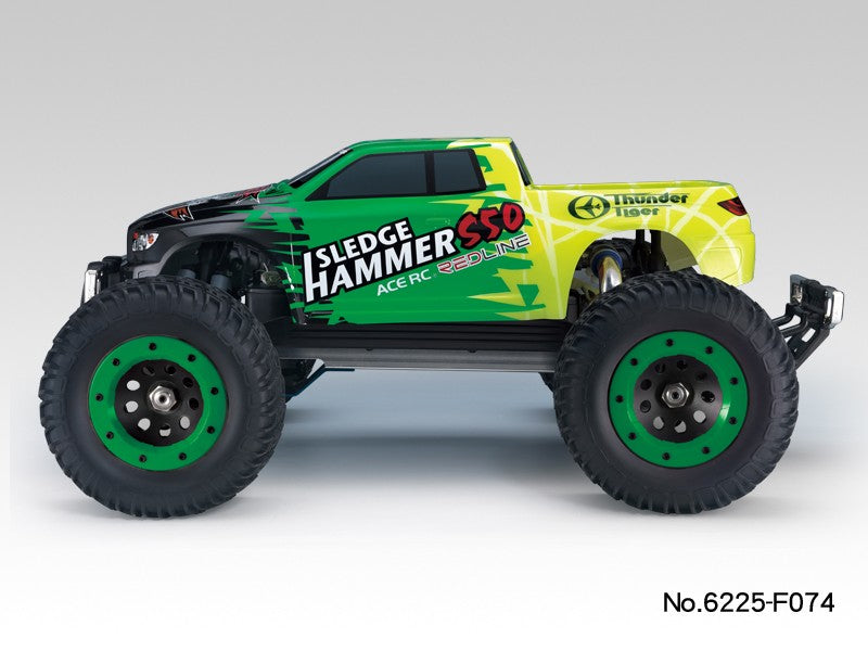 Thunder Tiger Sledge Hammer S50 1:8 Scale 4Wd Nitro Monster Truck-RTR