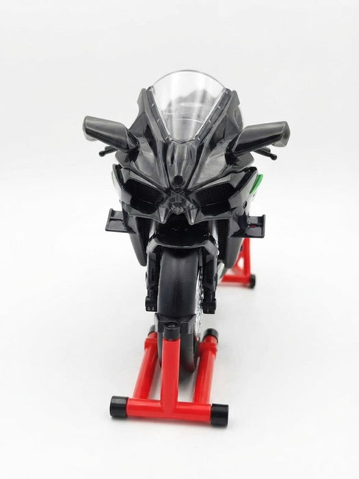 DIE CAST 1/10 0754-1 ALLOY SPRAY SPEED KAWASAKI MOTORCYCLE