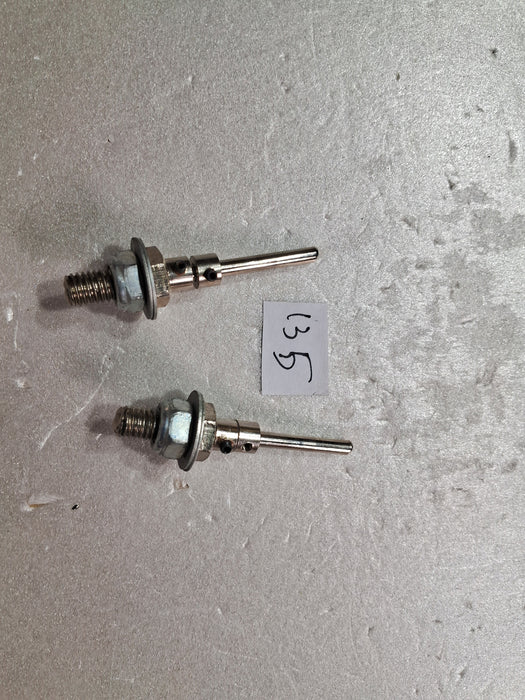 AIRPLANE WHEELS AXLE 41MM X 4MM DIA 1 PAIR