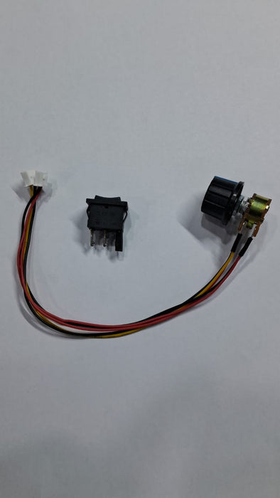 5 PIN POTENTIOMETER WITH POTENTIAL SWITCH