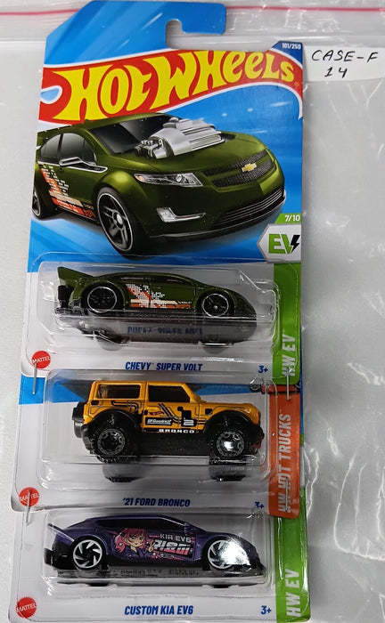 HOT WHEELS - CASE F (2025) - BASIC CAR ASSORTED (PACK OF 3 )-DIECAST