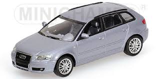 MINICHAMPS AUDI A3 SPORTBACK SILVER 1/43 DIE CAST MODEL