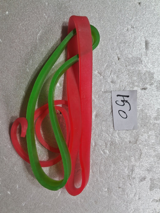4 INCH FLAT RUBBER BAND 3PCS