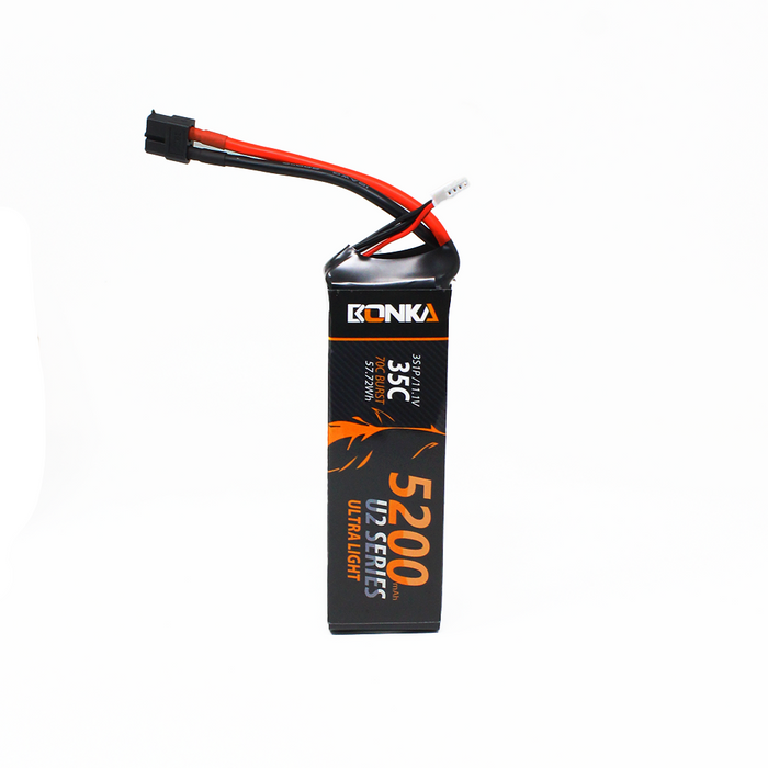BONKA 11.1V 5200MAH 35C 3S LITHIUM POLYMER BATTERY PACK