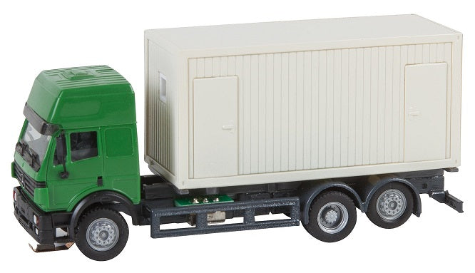 FALLER 161480 GAUGE HO CAR SYSTEM TRUCK MB SK'94 CONSTRUCTION CONTAINER