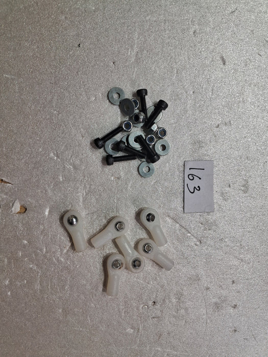 M3 X10 MM SCREWS WITH BALL LINKS PACK OF 6