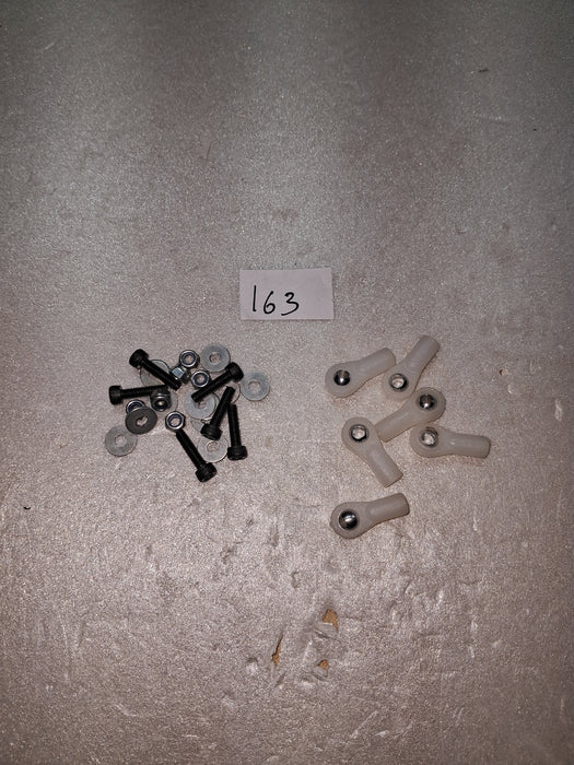 M3 X10 MM SCREWS WITH BALL LINKS PACK OF 6