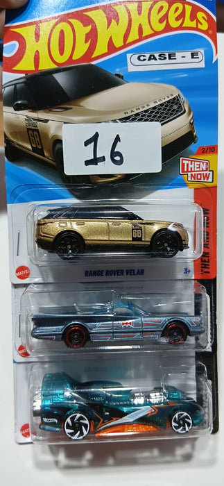 HOT WHEELS - CASE E (2025) - BASIC CAR ASSORTED (PACK OF 3 )-DIECAST