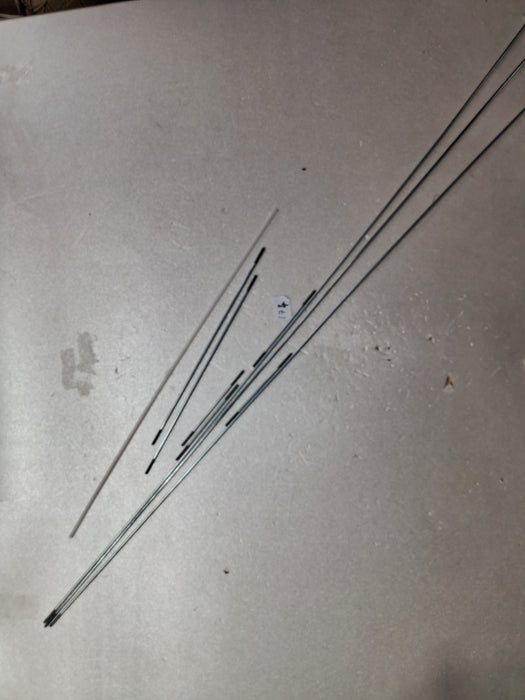 3MM ULTRASTICK THREADED PUSH ROD 10 PCS  SET