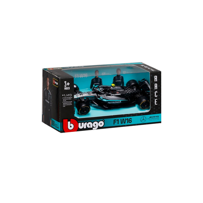 BBURAGO 18-38237A 1:43 MERCEDES-AMG F1 W16 E PERFORMANCE-ANDREA KIMI ANTONELLI DIECAST MODEL