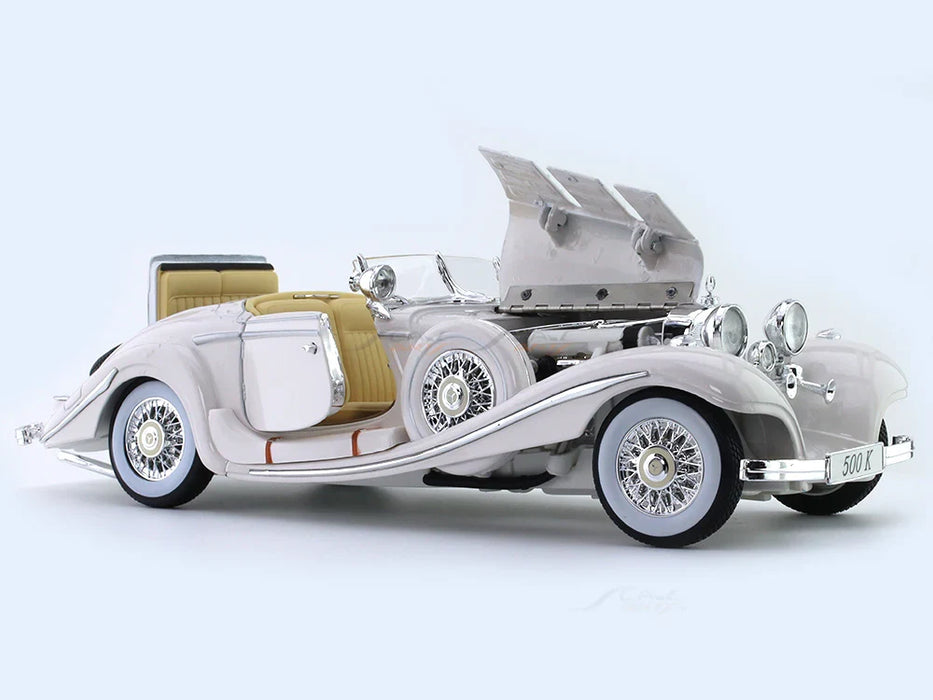 MAISTO  MERCEDES-BENZ 500 K TYPE SPECIAL ROADSTER 1936 1/18 SCALE DIECAST MODEL 56055