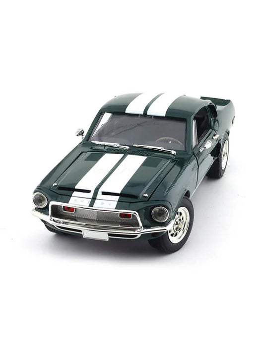 DIE CAST ROAD SIGNATURE 1968 SHELBY GT-500KR  1/18 SCALE DARK GREEN NO:92168