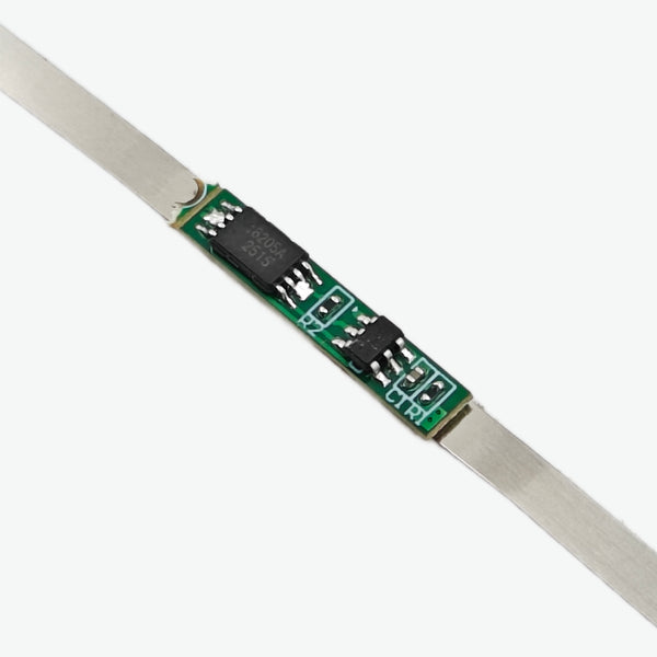 BMS BOARD 3.7V 1S 18500 LITHIUM BATTERY PROTECTION WITH SOLDER BELT