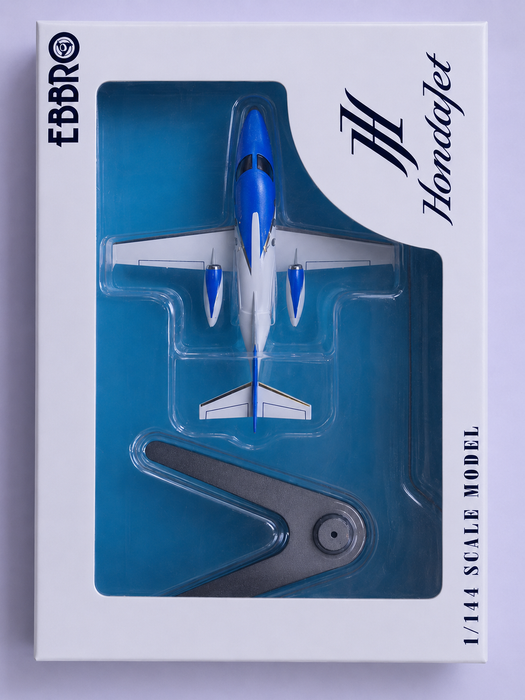 HONDAJET 1/144 SCALE METAL DIECAST PLANE BLUE AND WHITE