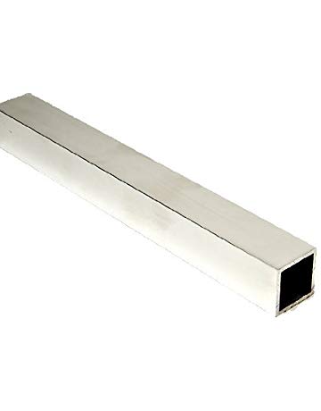 ALUMINIUM SQUARE TUBE/PIPE OD 51MM ID 26MM 12FT(3.66 MTR)