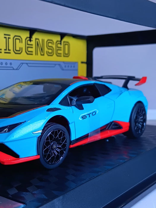 CCA LAMBORGHINI HURACAN STO SKY BLUE 1/24 SCALE 68284K