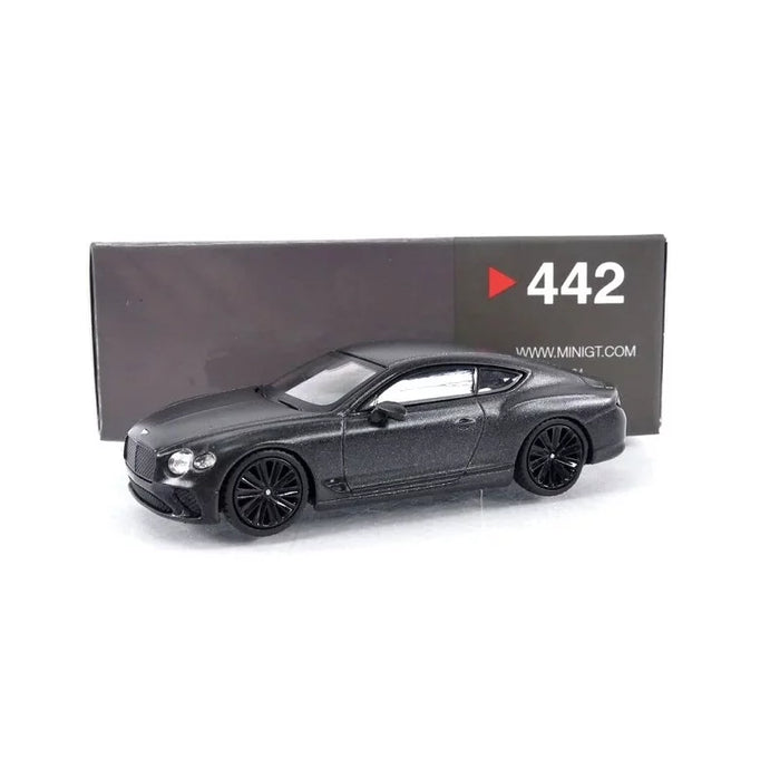 MINI GT Bentley Continental GT Speed Anthracite Satin 1:64 Scale Diecast Car