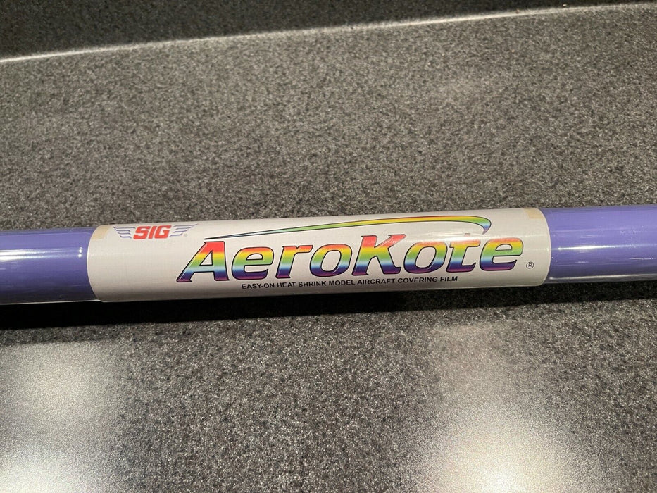 AEROKOTE LITE COVERING FILM PURPLE 2 METER x 80 CMS