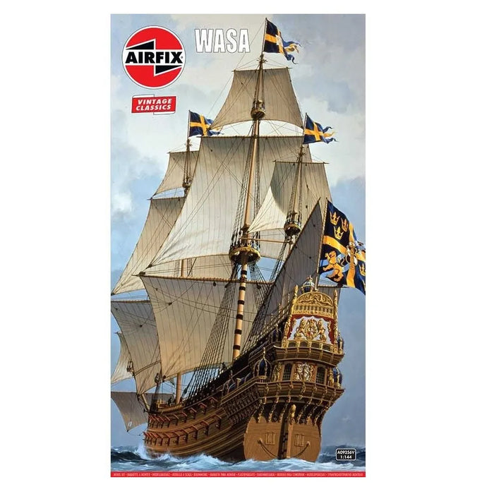 Airfix a09256v 1:144 Scale Wasa Warship Plastic Model Kit