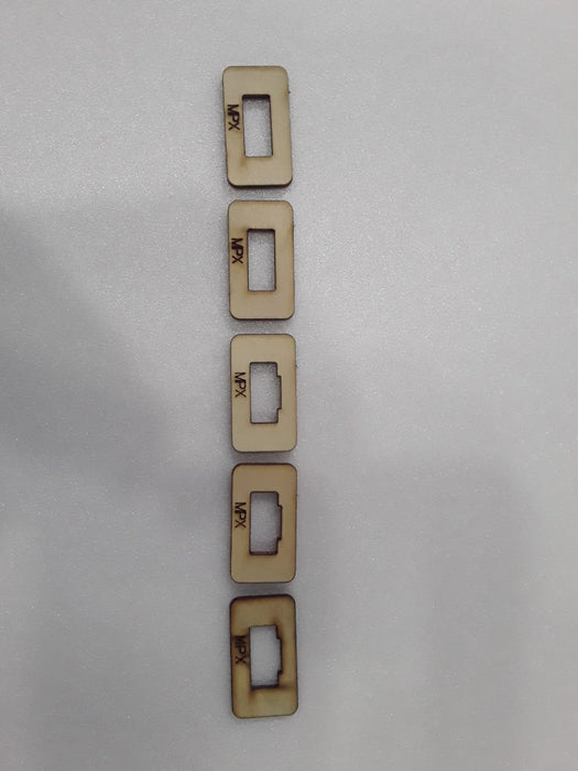 Mpx Connector Wooden Bracket (Pack Of 5Pc)