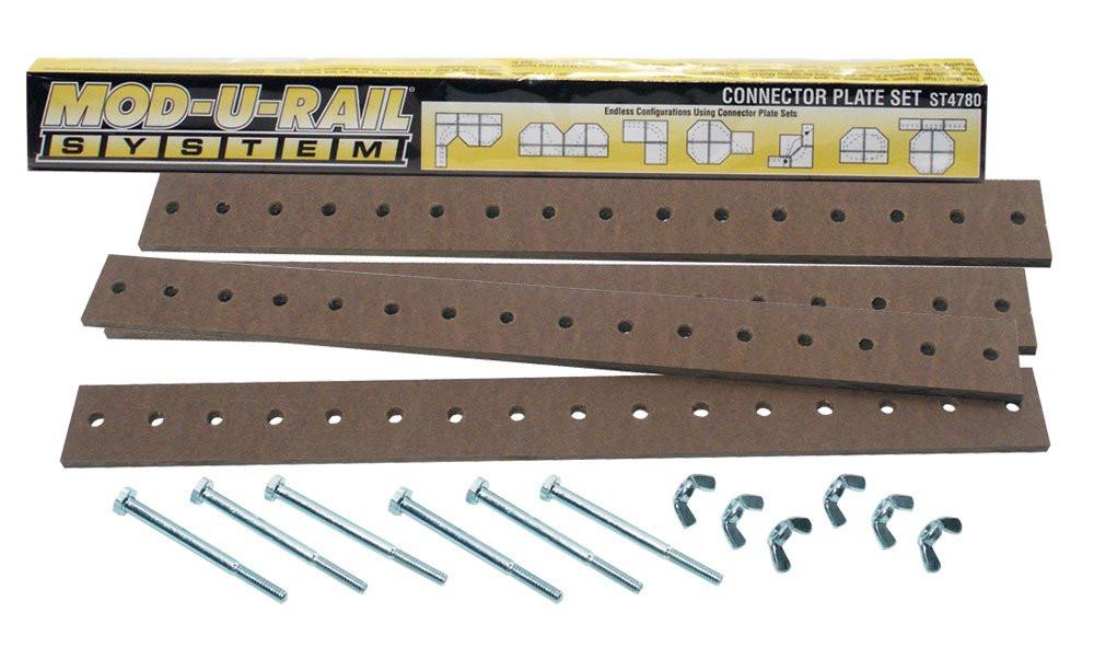 Mod U Rail Connector Plate (Pack Of 8Pcs)