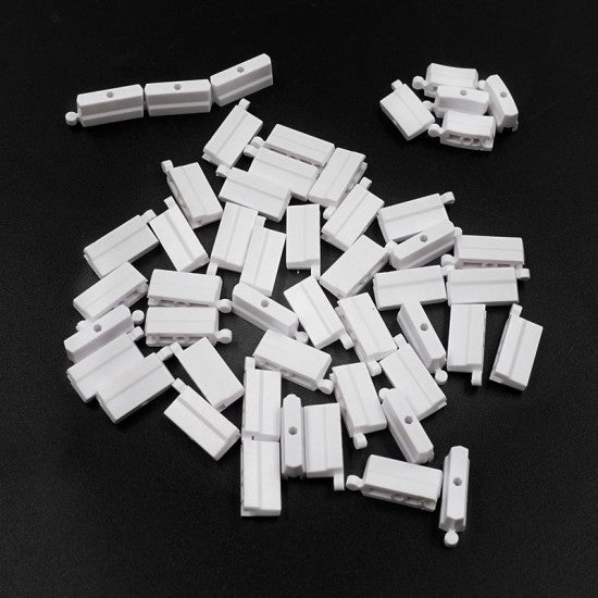 Turbo Racing - 1:76 RC Car Spare Parts - Guardrail White (50 Pcs)760075