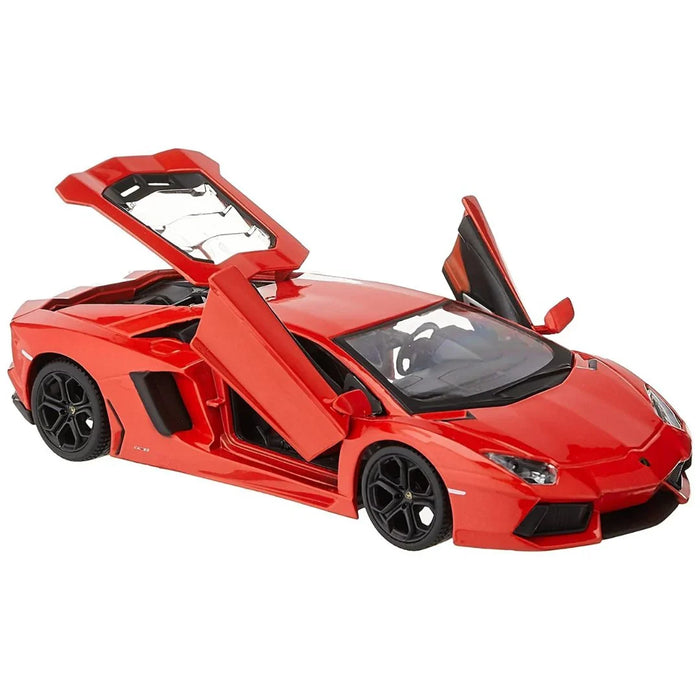 MAISTO LAMBORGHINI AVENTADOR  COUPE 1/24 ORANGE DIECAST MODEL 51210