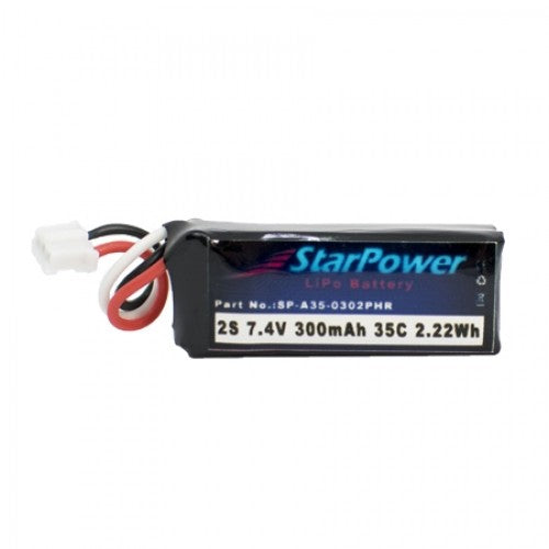 Lipo 7.4V 300Mah 2S 35C Battery