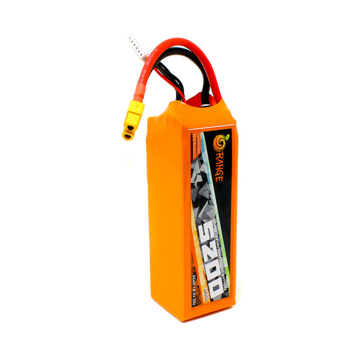 Lipo 18.5V 5200Mah 5S 25C/50C Orange Battery Pack