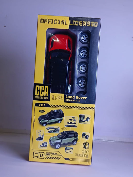 CCA LAND ROVER DEFENDER 110 1:43 SCALE (RED)
