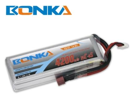 BONKA 14.8V 4200MAH 35C BATTERY