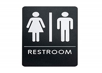9X6 REST ROOM SIGN