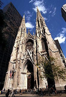 CHURCH - St. Patrick's Cathedral in New York City