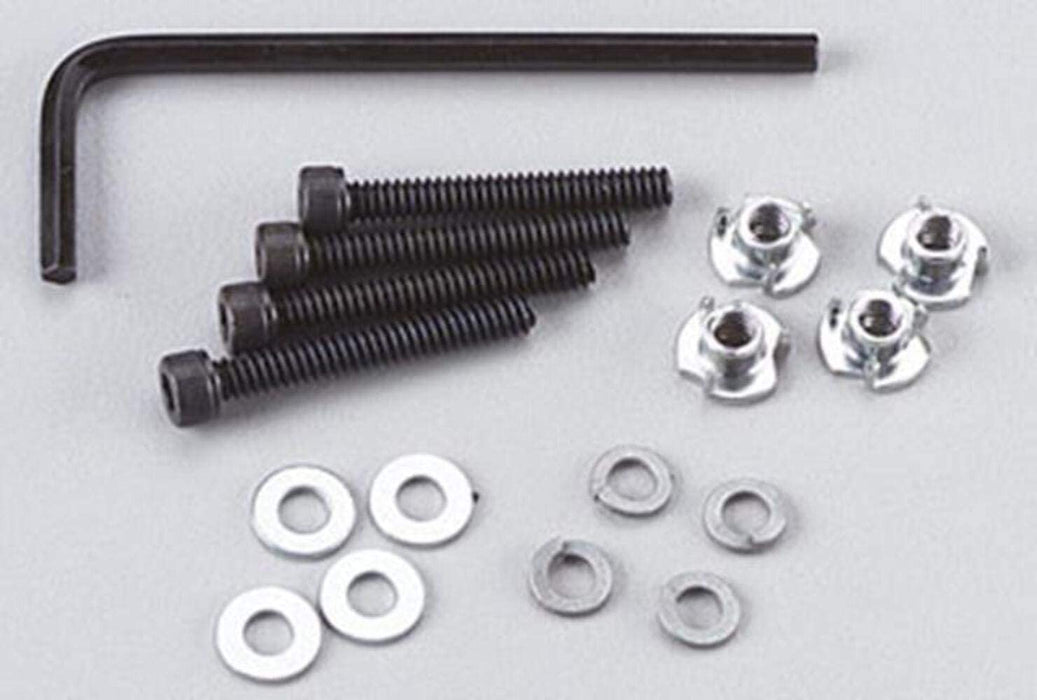 Du-Bro Socket Head Bolt & Blind Nut Sets 6-32X1" No.130