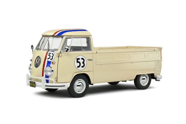 Solido VOLKSWAGEN T1 Pick Up Racer 53 - 1950 Beige Diecast Model 1/18