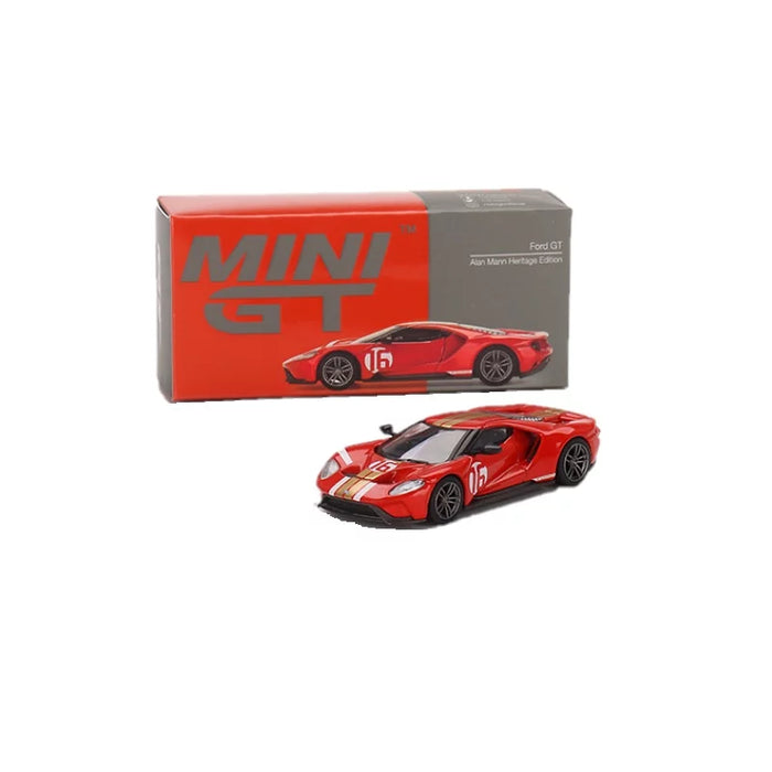 MINI GT Ford GT Alan Mann Heritage Edition 1:64 Scale Diecast Car