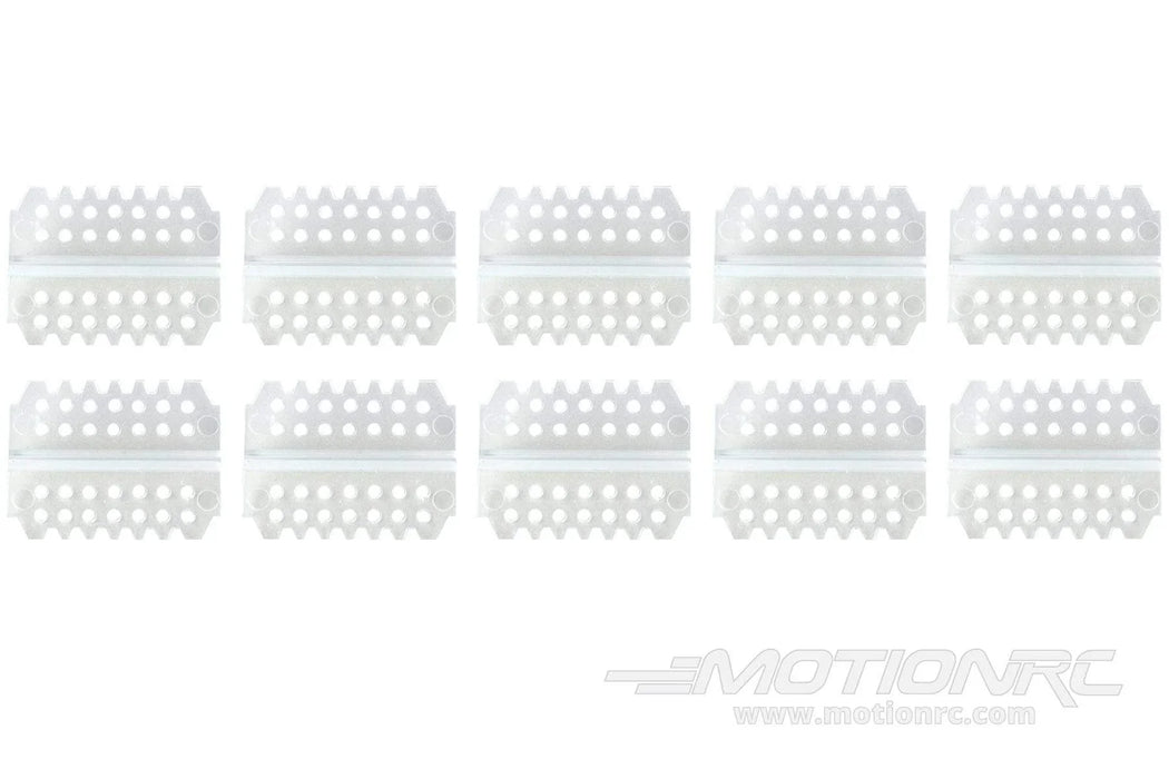 26mm x 20mm Super Lightweight Hinges - Clear (10 Pack) from BenchCraft - BCT5044-017