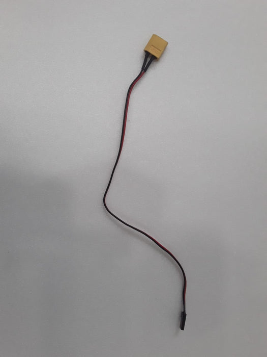 Xt60 Male To Receiver Connector 25Cm